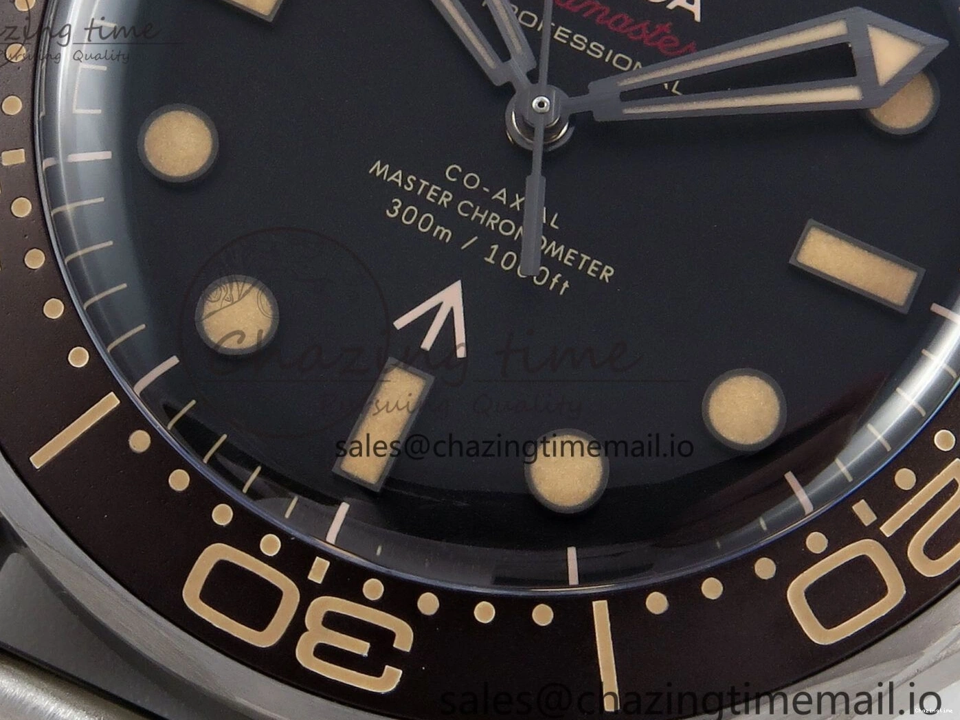 0423 Original Seamaster 300 “No Time to Die” Limited Edition VSF 1:1 Best Edition on SS Mesh Bracelet A8806(Free Nato) V 7679